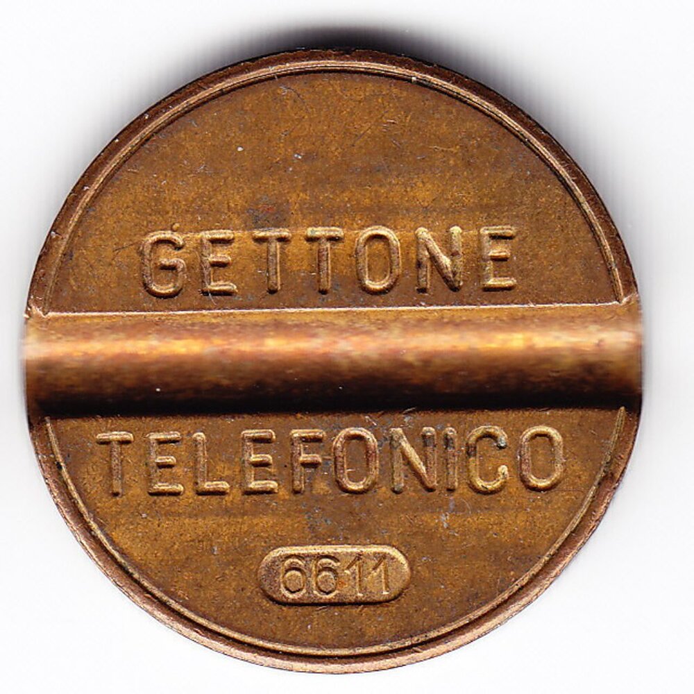 Italy Gettone Telephone Token (b273-3)
